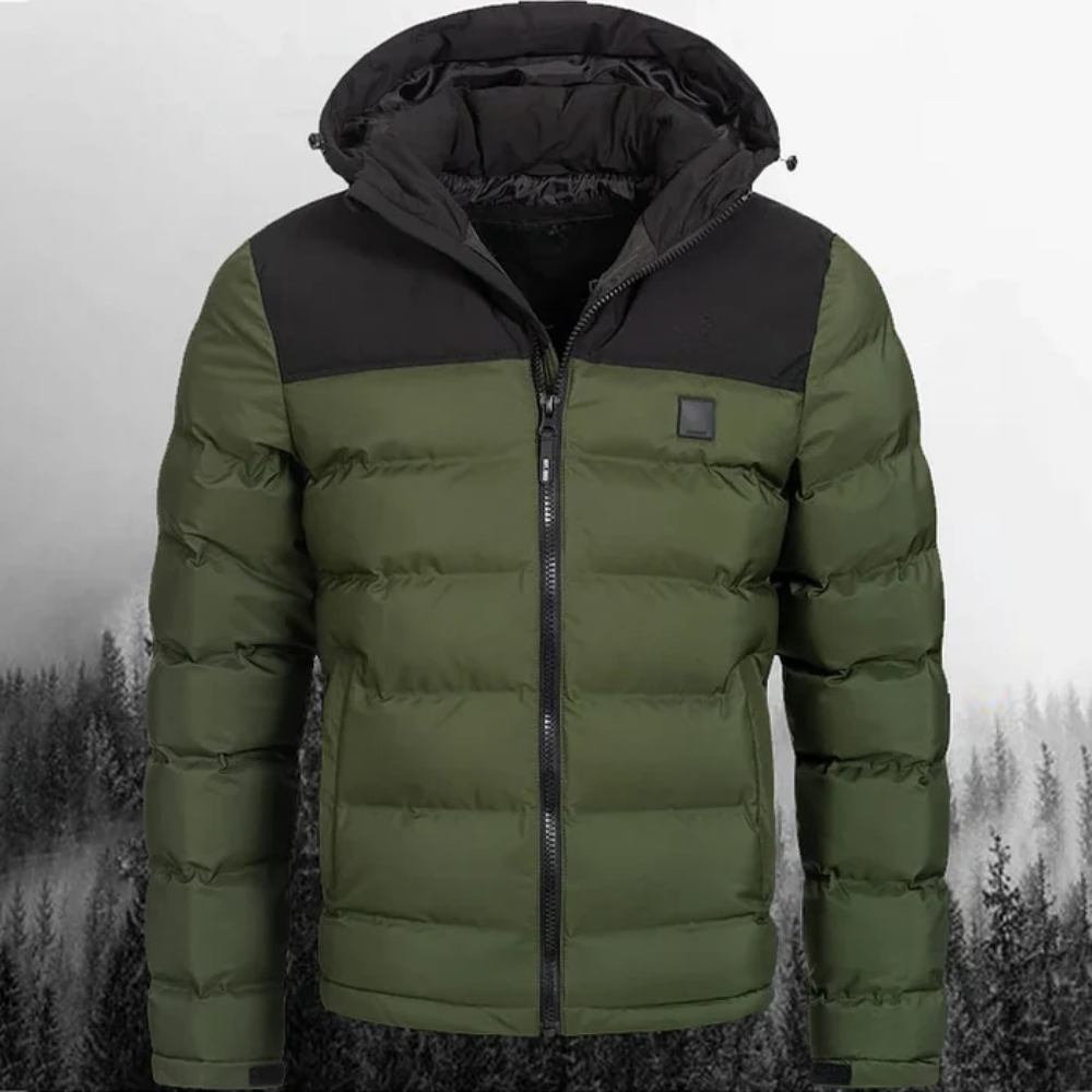 Down Jacket with Hood